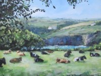 Helford River, Mawnan Smith, Oil Painting, Falmouth Artist, Falmouth,Cornwall